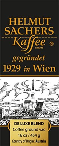 Helmut Sachers Ground Coffee, 500g (500g, DeLuxe)…