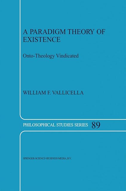 Portada de A Paradigm Theory of Existence: Onto-Theology Vindicated: 89