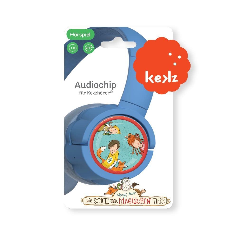 Kekz Audiochip für Kekzhörer, Die Schule Der magischen Tiere - Folge 1, Hörspiel für Kinder AB 6 años, Spielzeit ca. 81 Minuten | Para oyentes de galletas, juego de audio para niños a partir de 6 años, tiempo de juego aprox. 81 min