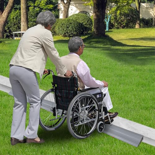 Dokpav Silicone Door Threshold Ramps, 90 x 6 x 2 cm Non-Slip Solid Bendable Wheelchair Ramp, Portable Curb Ramp for Home Bathroom Sweeper Doorways Curb Step by Dokpav - Image 6