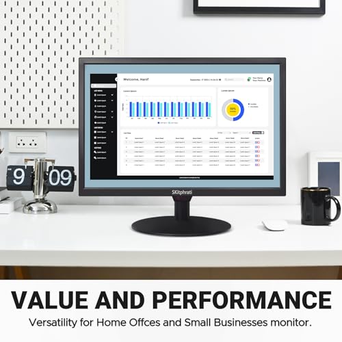 SKitphrati S-19BNC 19″ HD+ LED Monitor – HDMI/VGA/USB