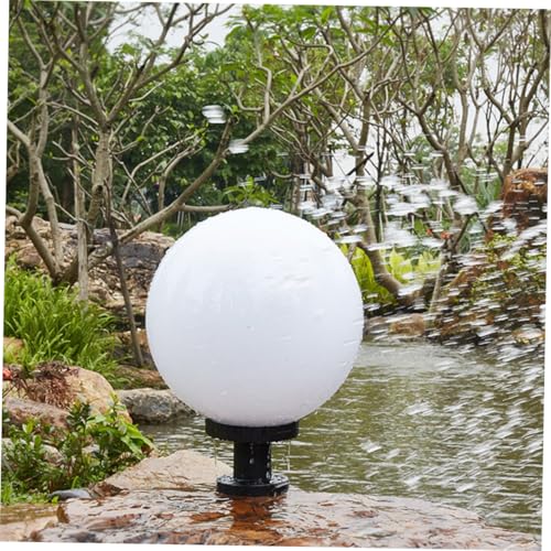 Lampe extérieure pour poteau 50 mm en acrylique pour l'éclairage de clôture de jardin - 2