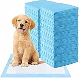 Tappetini Igienici per cani 100 PZ - Traversine Cani per addestramento cani e cuccioli super assorbenti, confezione 100 pz 5 strati, a prova di perdite, tappetino traversina impermeabile per Animali