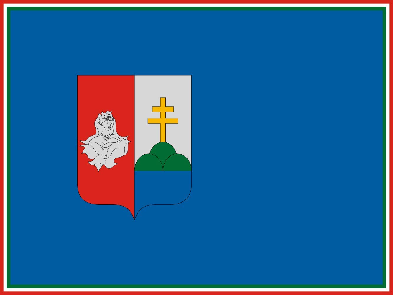 Drapeau de Nyirád grand format aux finitions de prestige pour pavillon