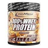 IronMaxx 100% Whey Protein Pulver 500g - Cinnamon Cereal | Cremiger Eiweißshake mit BCAAs & EAAs | High Protein, Low Carb & zuckerarm | Ideal für Muskelaufbau & Fitness