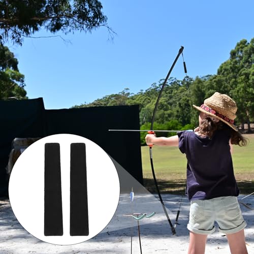 Sinbana 4pcs Archery Bow String Silencers, Premium Limb Silencing Bowstring Silencers with Self-Adhesive Backing for Recurve Long & Compound Bow String Silencing Hunting Arrow Accessories - Image 5