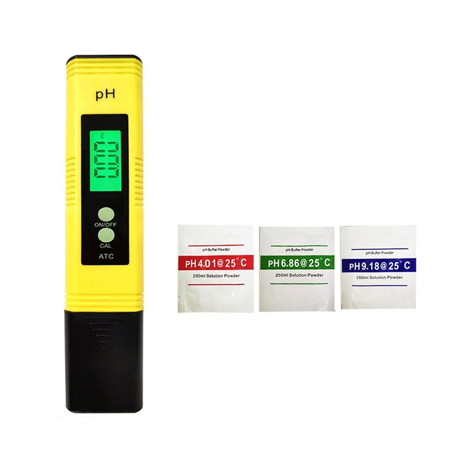 CUDTAPI PH Meter，PH Pen Of Tester Drinking Water Pool Hydroponics Aquarium Pool Water(With backlight)