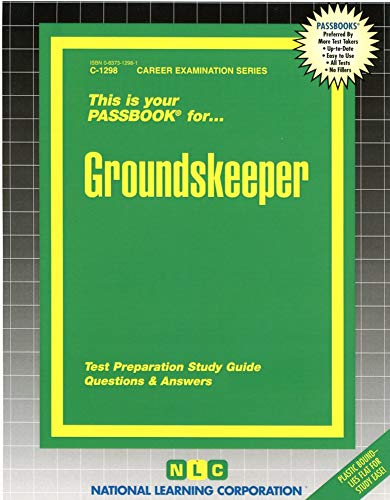 Groundskeeper(Passbooks) (Career Examination Series)