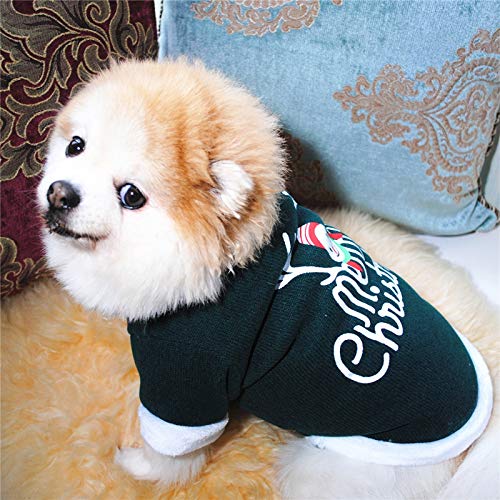 Super Soft Sweater For Dogs Top Sleeve Clothes Plush Pet Christmas Winter Long Print Clothes Warm Dog Sweaters For Medium Dogs Girl #TOP2