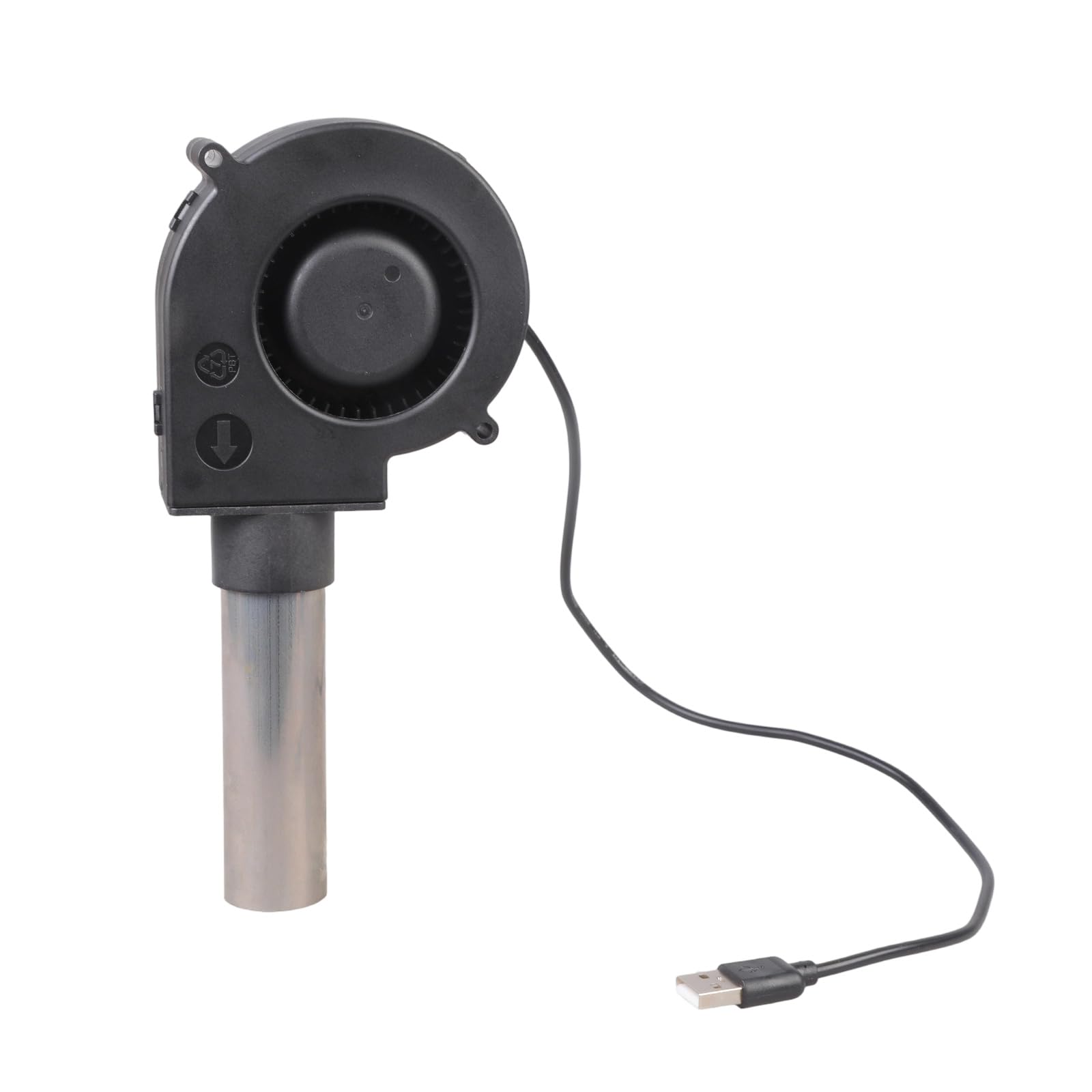 Jazuaiao Slimmer 5V Air Blower With Durability Housing And Metal Duct 9733 Air Blower For Optimal Heat Dissipation High Execution Radial Fan