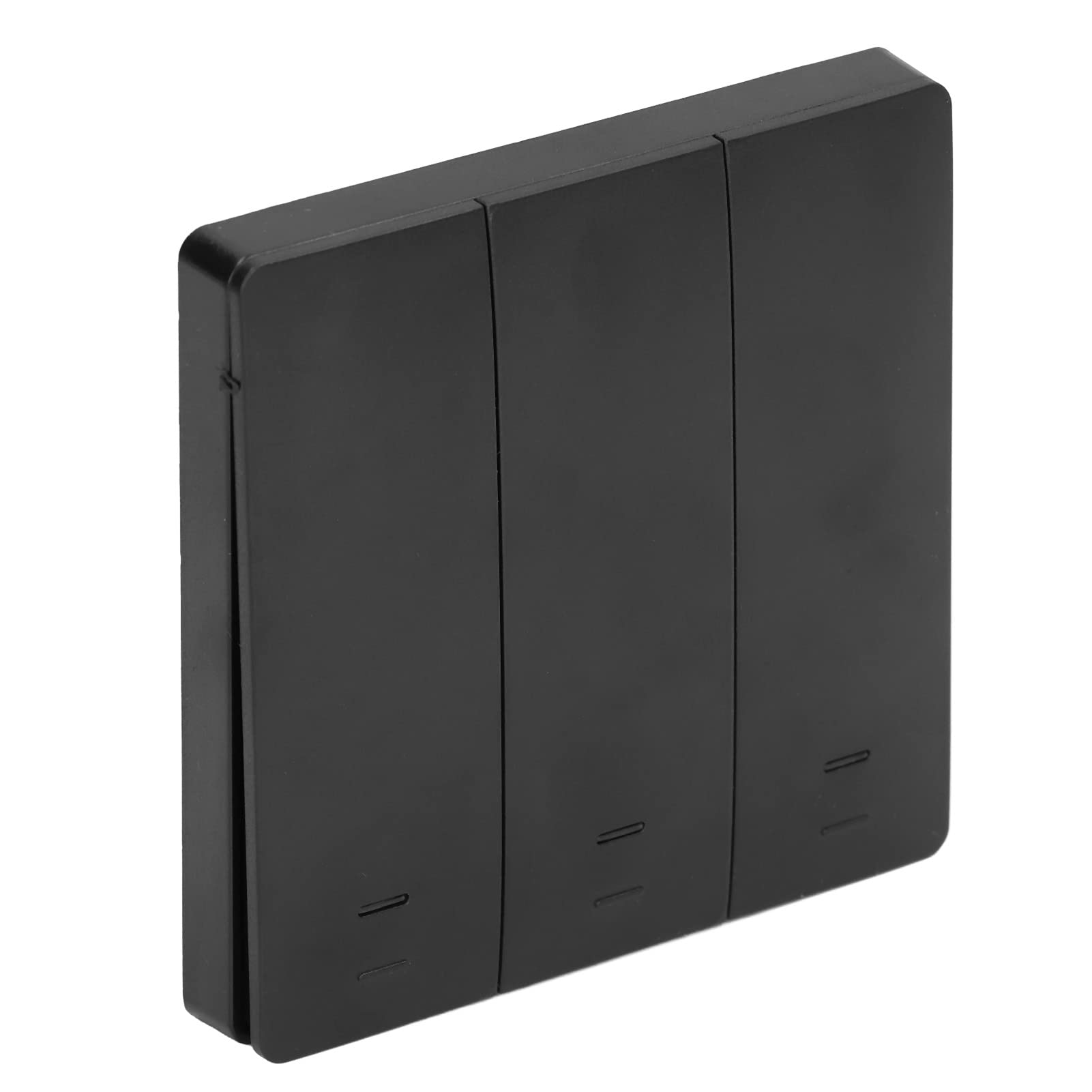 Ejoyous Interruptor Inteligente Interruptor de Luz WiFi ABS de 3 Bandas Más PC 100 a 230 V Control de Botón de Aplicación de Voz No Se Requiere Neutro para el Hogar, Oficina, Hotel, Apartamento,