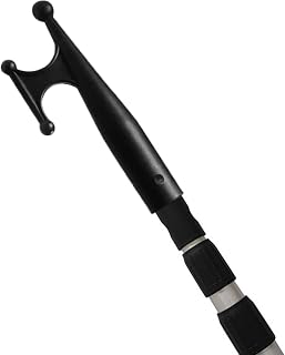 Boat Hooks for Docking Telescoping – Heavy Duty Dock Pole Hook, Extendable Mooring Hook | Floating Lifeboat Tow Tool, Raft Canoe Kayak Dock Accessory, Adjustable Marine Hooks for Secure Harboring
