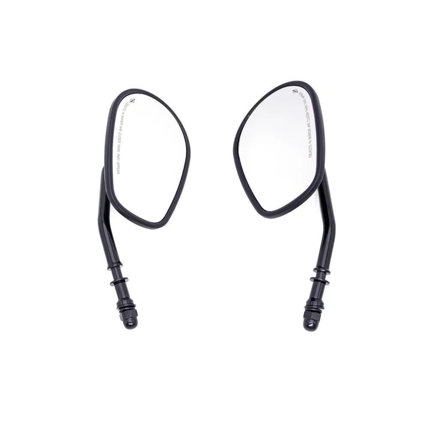 Moto espejos retrovisores para Harley XR1200X XR1200 ajustables nítidos accesorios negros