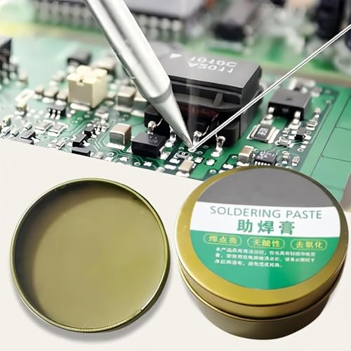 High-Quality Soldering Flux Paste for Precision 100g Flussmittel-Paste Lötflussmittel-Zinnpaste flussmittel Flussmittel No Clean Lötpastenfett Wird in Mechanischen Elektronischen Bauteilen Verwendet
