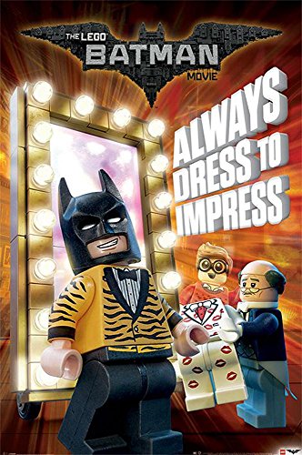 The Lego Batman Movie Dress To Impress (61Cm X 91,5Cm) + A Surprise Poster!
