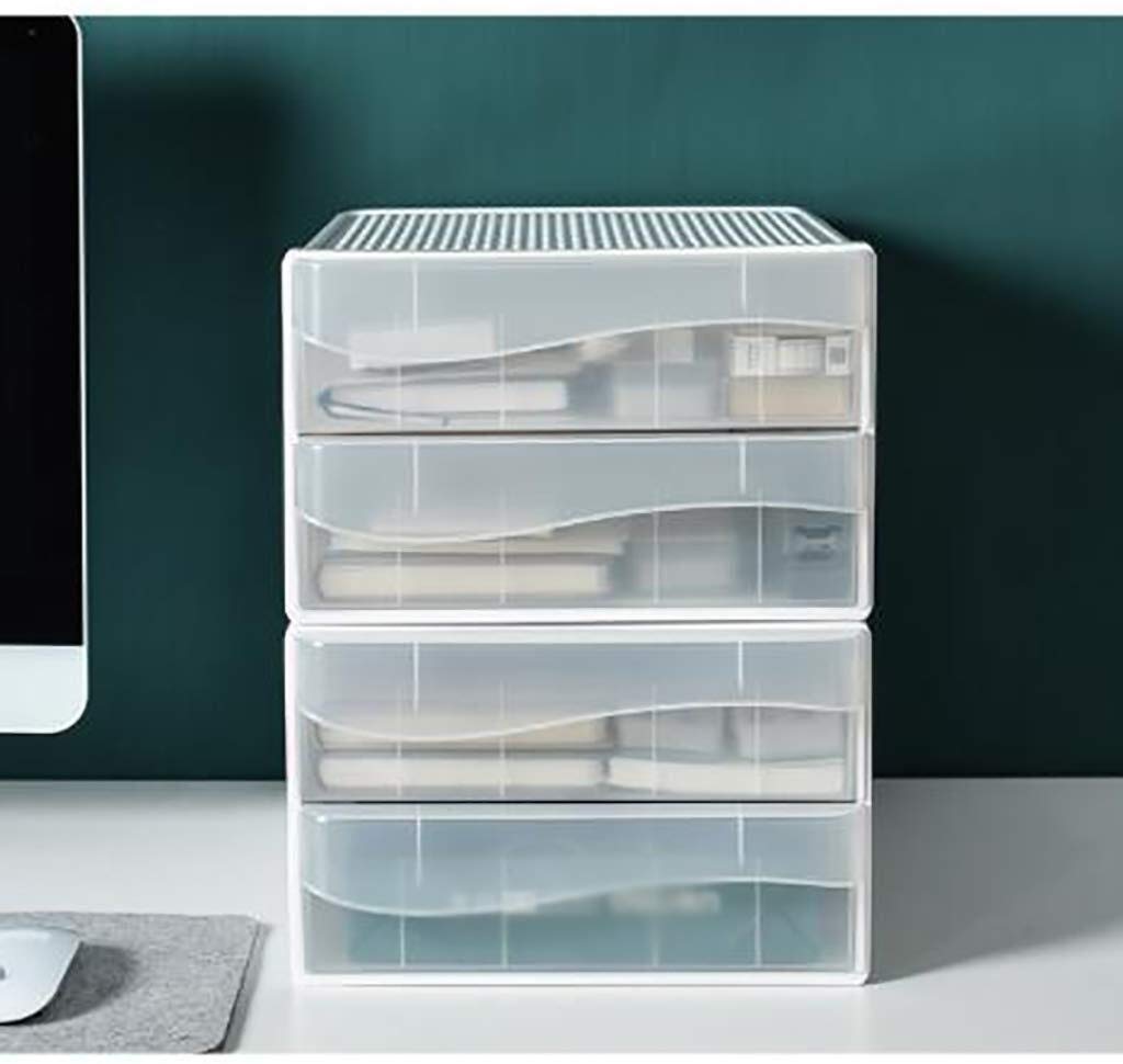 Progettazione impilabile del multi cassetto dell'armadietto di archivio dell'ufficio per la soluzione di archiviazione soddisfacente materiale plastico di qualità 26x34x17cm