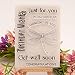 Seaskyer Clear Stamps for Cards Making, Silicone Stamps Dragonfly, Dragonfly DIY Silicone Clear Stamp Cling Seal Scrapbook Embossing Album Decor Craft
