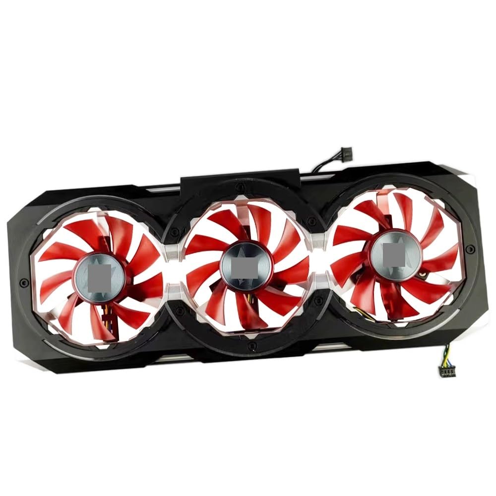 Graphics Card 75MM GTX1060 GTX1070 GTX1070Ti GTX1080 Graphics Card Cooling Fan for GTX 1060 1070 1070Ti 1080 Video Card Fan(Fan with Shell)