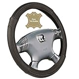 volante 206 hdi Cuero auténtico negro trenzado