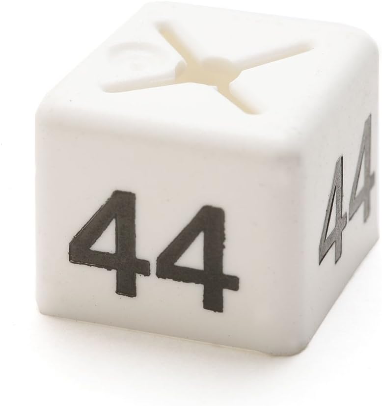 50x 44 SIZE CUBE GARMENT CLOTHES MARKER SIZE NUMBER PACK OF 50 EACH