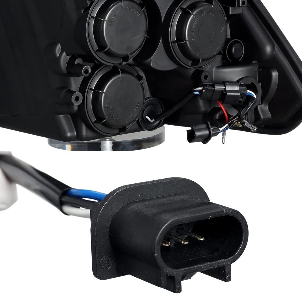 Amazon.com: AlphaRex USA 880539 Projector Headlamps Fits Dodge Ram