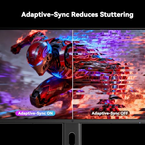KTC 24.5 Inch 240Hz Gaming Monitor, FHD 1080p Fast IPS Computer Monitor, 1ms with Adaptive-Sync, HDR400, HDMI x2, DPx1, VESA Mount, Tilt/Pivot/Height Adjustment, H25T7-3 by KTC - Image 6