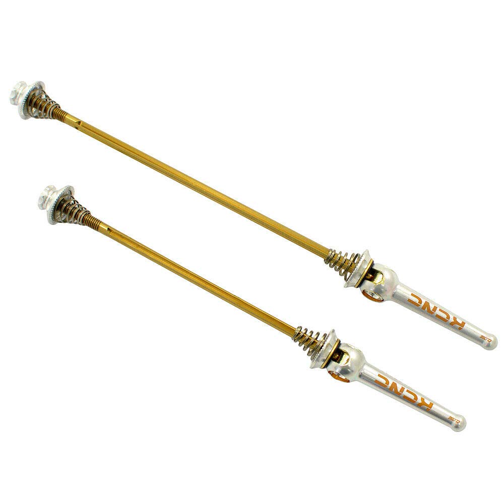 Amazon | KCNC Grooving QR Road Titanium Axle Hub Skewer, Silver