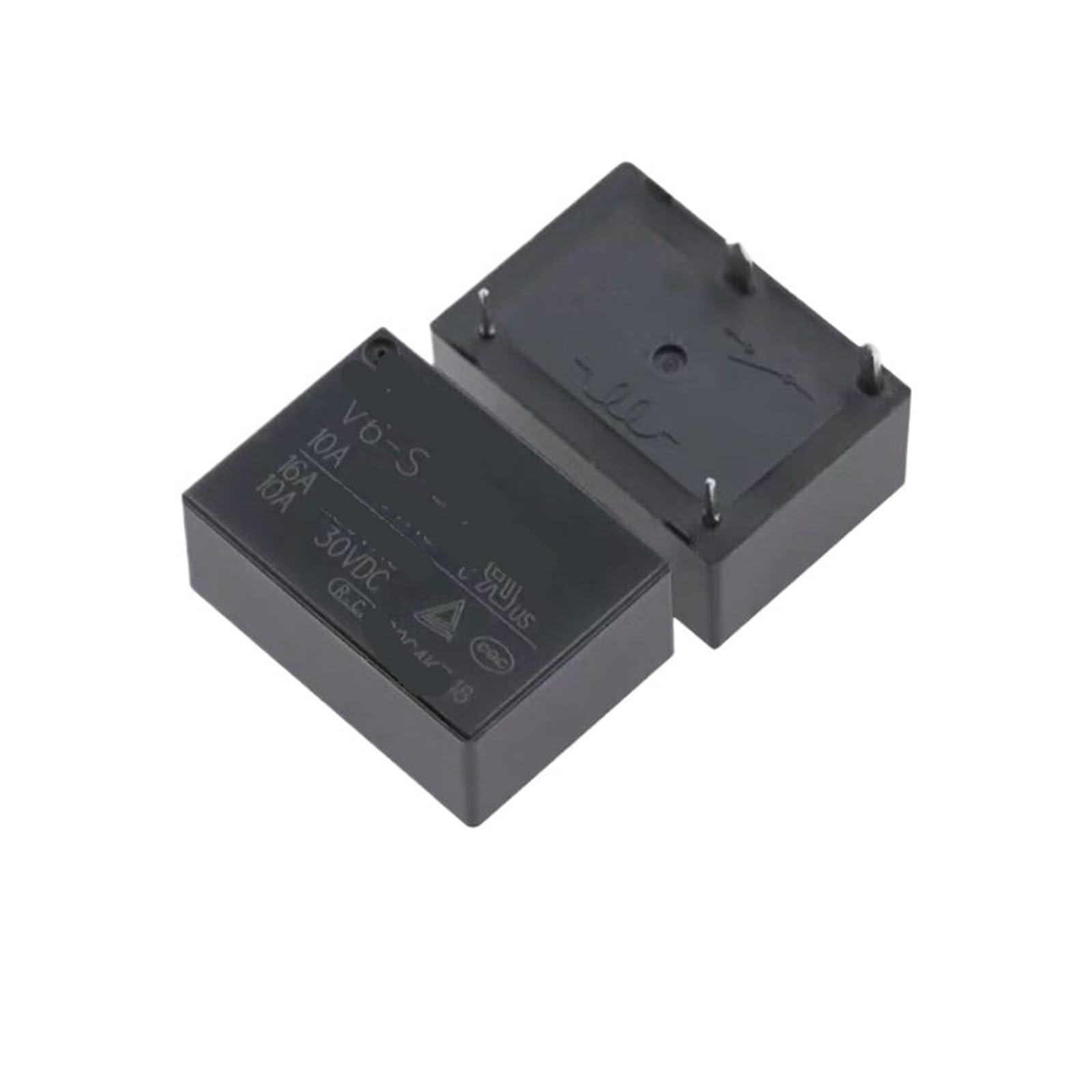Relé de potencia V6-S-DC12V de 4 pines y 10A para control de corriente continua 2