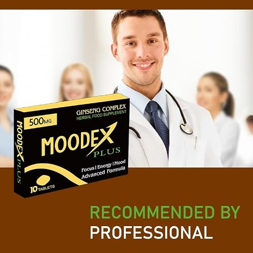 MOODEX Plus 500MG | Stronger | Longer | Harder | Performance | Extra Strength Enhancing Pills, Stamina Endurance Booster Supplement Pills for Men | 10 Ginseng Powerful LIBIDO Booster Tablets for Men - Image 5