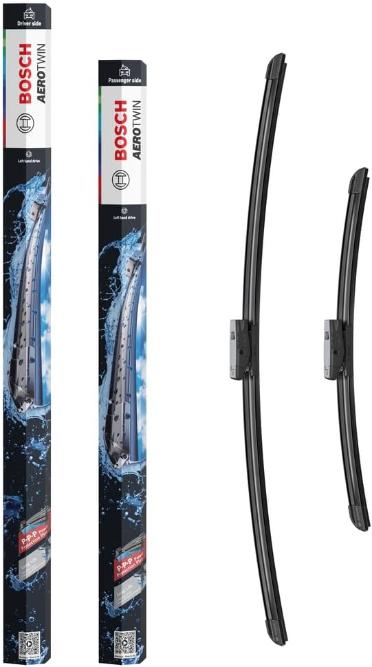 Bosch eAM468S Aerotwin Windscreen Wiper, Length: 650/400 mm, Set for Windscreen