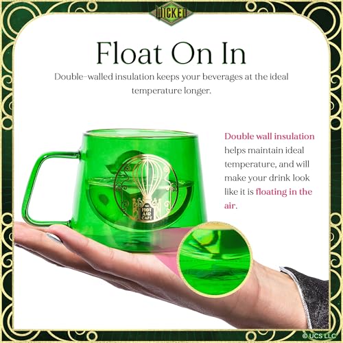 Dragon Glassware x Copos Ozpresso Wicked - Conjunto de 2 xícaras de café expresso de 227 g - Canecas