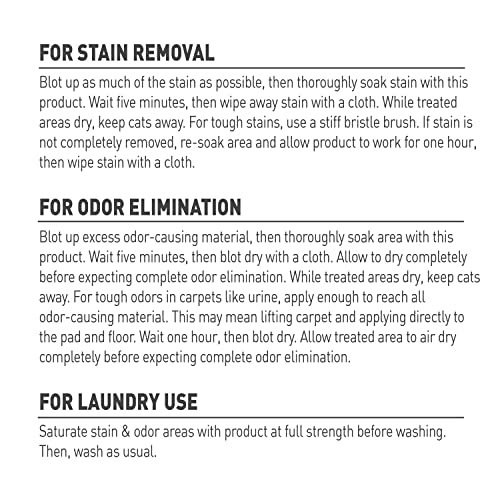 Nature’s Miracle Set-In Stain Destroyer Dog 1 Gallon, Oxy Formula With Orange Scent, 128 Ounces by Nature's Miracle - Image 4