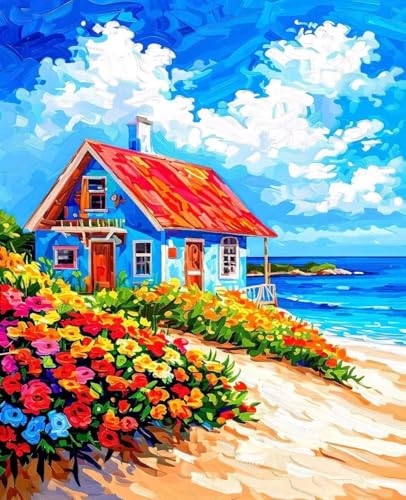 G r[` LbgɂG  Paint by Numbers DIYyCg l S qp ȒPɓh ANʊG̋ |  H| Lbg 3̃yCguV1̃Zbg̃AN痿gp z[ ItBX