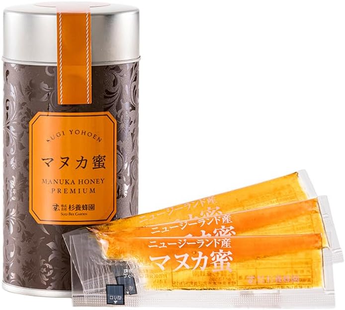 杉養蜂園 マヌカ蜜 スティック缶入り 5g×12本 ニュージーランド産