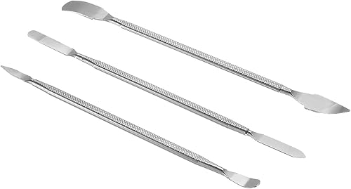 Miniatura 4 de HARFINGTON Juego de herramientas de reparación electrónica 6 en 1, barra de palanca de acero inoxidable Kit de barra de palanca plana para