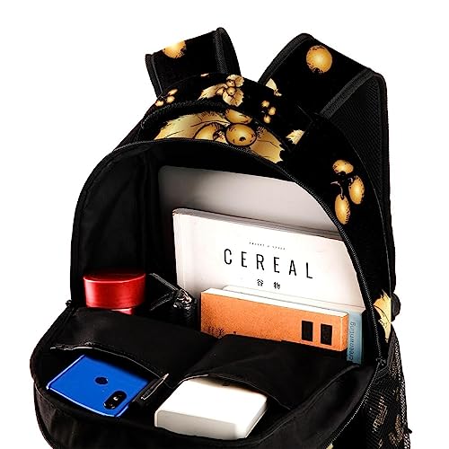 Sac à dos de Noël pour femme motif houx format compact 40cm