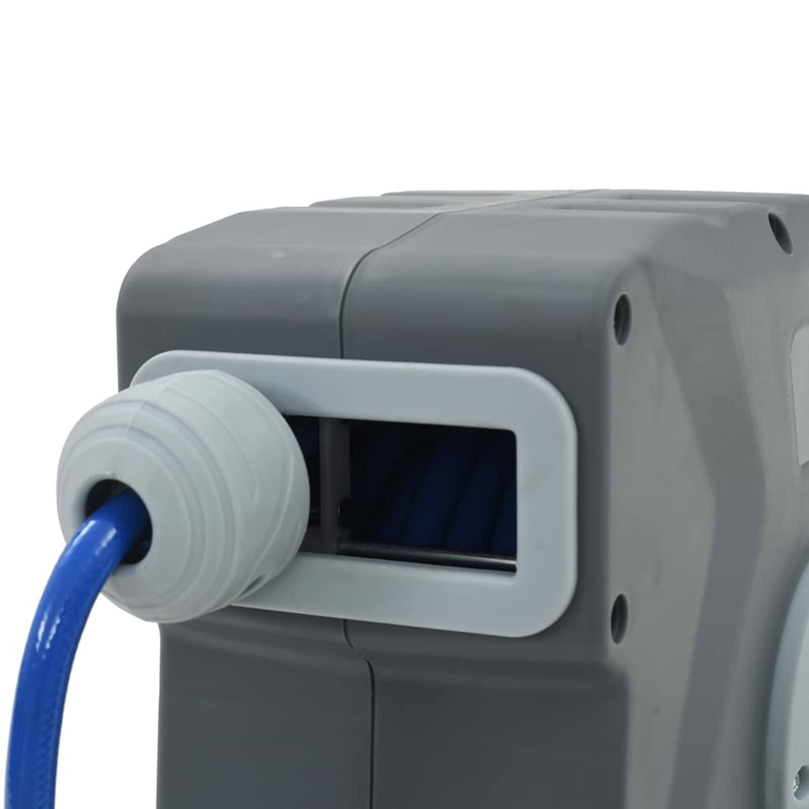 Homgoday Avvolgitubo Aria Compressa Automatico 3/8" 12 m, Mobili per Casa Interno Esterno Soggiorno Camera da Letto