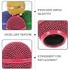4pcs Microphone Mesh Grill: Metal Microphone Grille Replacement Microphone Grill Heads Color Compatible with SM58 #3