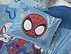 Jay Franco Kids Comforter Set Includes Sheets and Pillow Covers - Soft and Cozy Bed Set for Stylish Room Decor, Light Blue - Spidey & His Amazing Friends, 5 Piece Twin Bedding #4