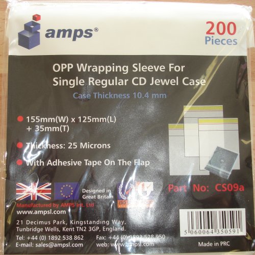 Ampere CS09 A, Jewel case, 200 Stück