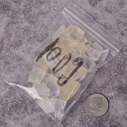 Image of 100 grams Small Tumbled Chips Polished Crushed Stone Crystal Healing Embellishments