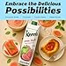 Kern’s Guava Juice Nectar - Guava Nectar Made with Fresh Fruit Puree - Tropical Fruit Juice Concentrate for Smoothie Mix, Cocktail Mixers, Kids Drinks & Mexican Beverages - 32.4oz, 12 Pack Carton