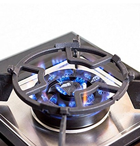 Non Slip Black Cast Iron Stove Trivets For Kitchen Wok Support Ring Cooktop Range Pan Holder Stand Stove Rack Milk Pot Holder For Gas Hob - Gas Stove Accessories #TOP4