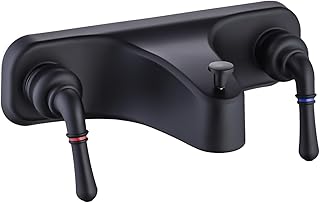 Mobile Home Center-Set Tub/Shower Faucet 8" Faucet Economical Two Handle Classic Tub and Shower