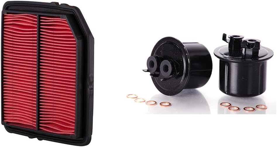 Fuel Filter 2PC for Civic 1988 1989 1990 1991 for CRX 1988 1989 1990 1991