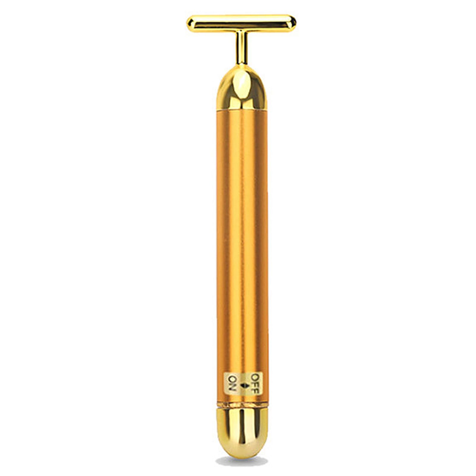 Beauty Bar Gold Face Massager for Skin Care T-Shape Facial Massager Tools Face Lifting
