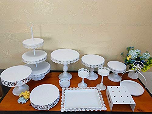 Buy 1 get 1 🔥 YTFLOT 12Pcs Cake Stands Wedding Decoration Fruits Dessert Tray Cake Stand Holder Cupcake Pan Iron Cupcake Holder Display for Wedding Birthday Party Celebration Home Decor Buy 1 get 1 🔥 YTFLOT 12Pcs Cake Stands Wedding Decoration Fruits Dessert Tray Cake Stand Holder Cupcake Pan Iron Cupcake Holder Display for Wedding Birthday Party Celebration Home Decor
