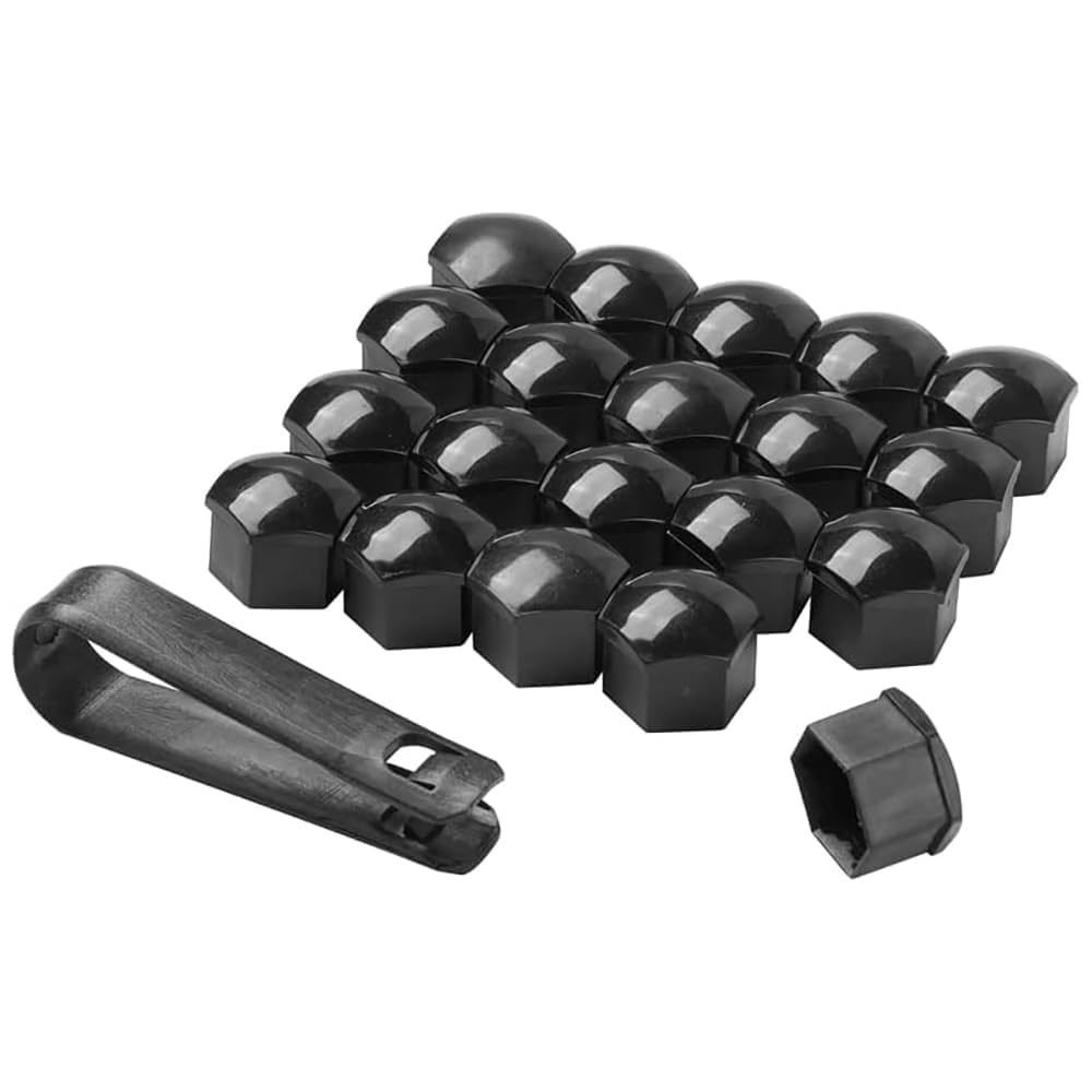 Keddwe A Wheel Nut Covers, For Peugeot 308 408 3008 208 2008 207 Car Wheel Bolt Caps Hex Lug Nut Protector Rustproof Rim Decor Removal Tool,-17Mm
