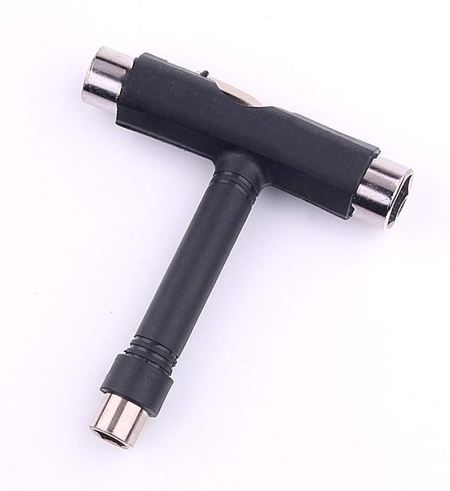 Universal Skate Wrench Skateboard T-shaped Tool Multi-function Key Fitting Alice Sleeve