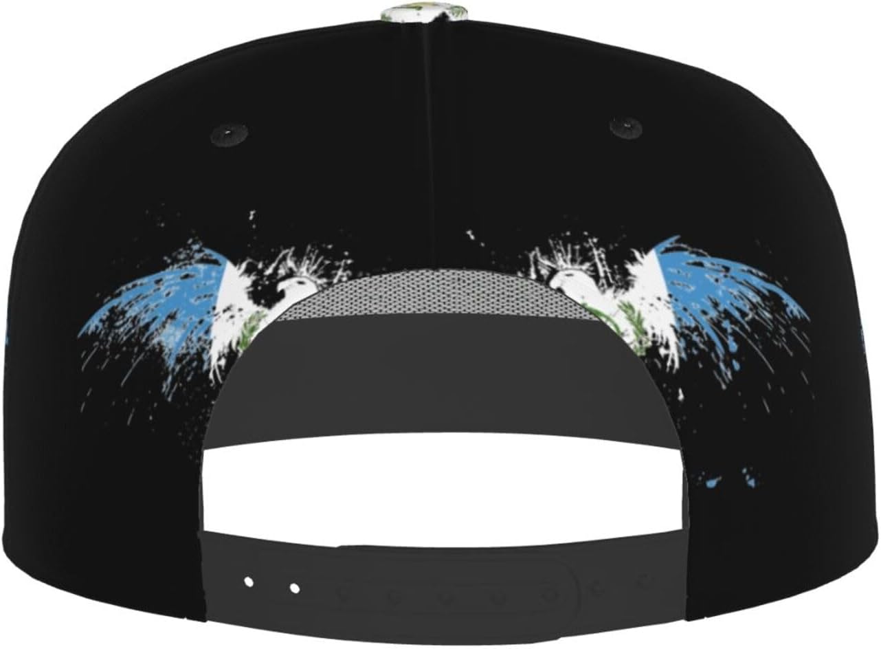 Baseball Cap Four-Sided Printing Flat Bill Brim Cool Hip Hop Trucker Hat Men Women Adjustable Baseball Caps - Image 5